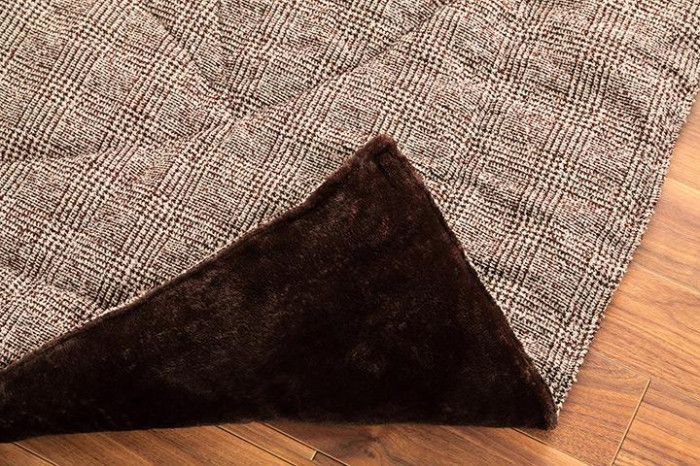 こたつ布団 正方形 掛け単品 「ラウル」 ベージュ 約205×205cm