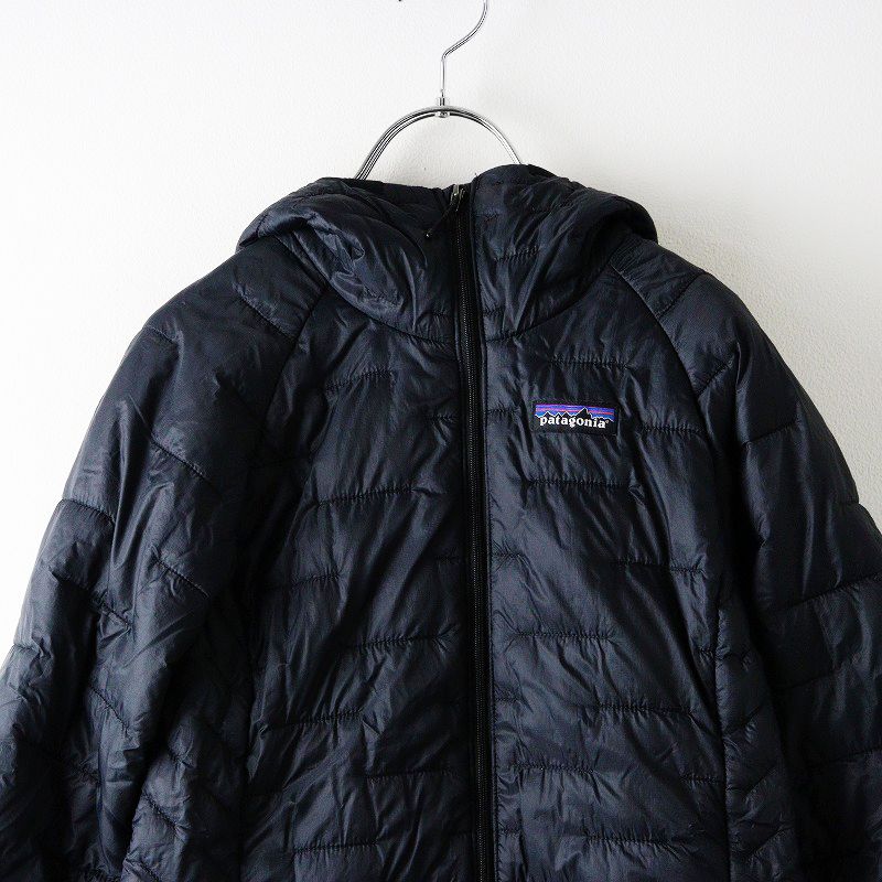 パタゴニア patagonia 84041 W's Micro Puff Hoody ウィメンズマイクロパフフーディ S/ブラック フード ジャケット【2400014275513】 Patagonia Women's Micro Puff® Hoody