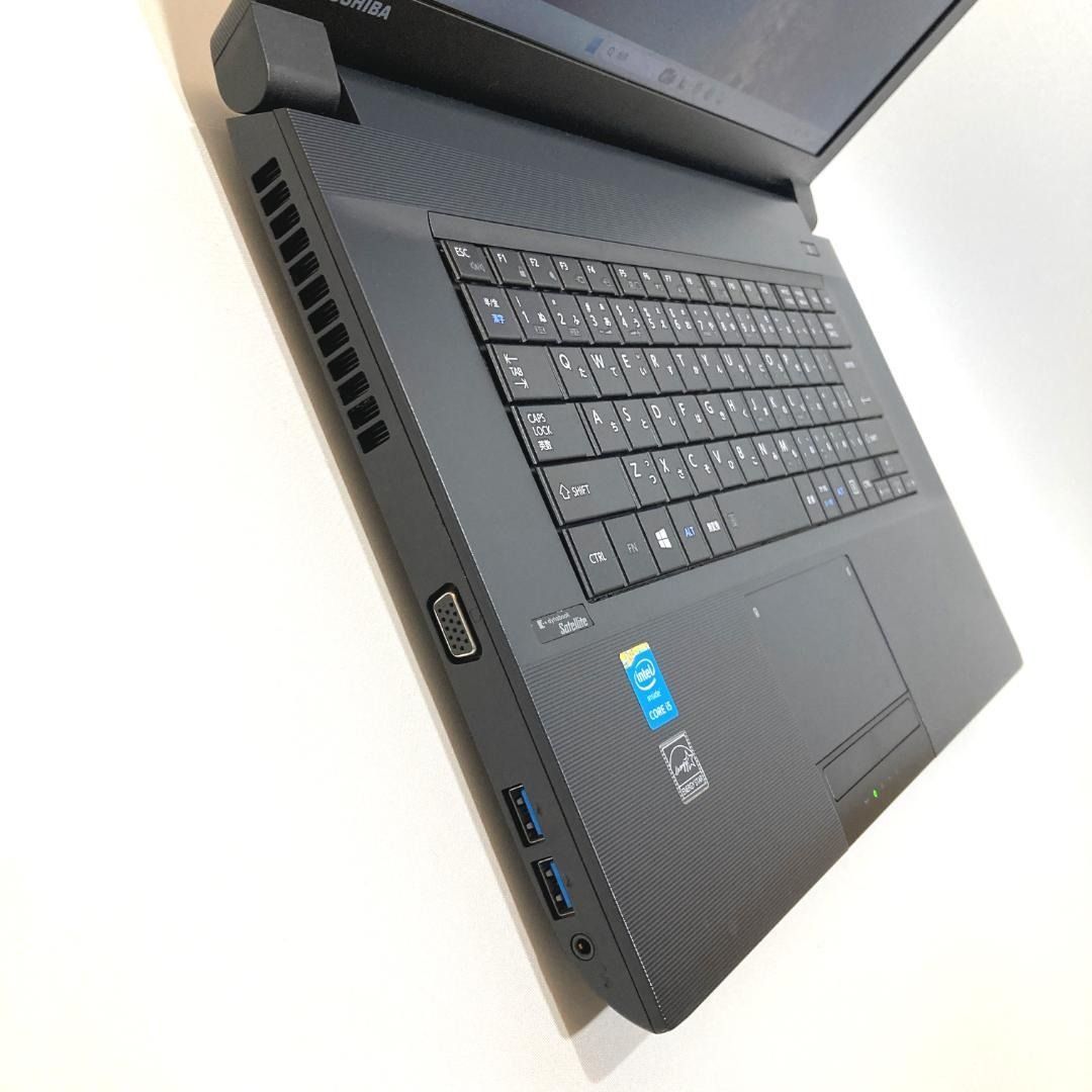 初心者向け 快適i5 大画面 DVD 黒 すぐ使えるノートパソコン D341-2 VETTDRUCK_DE