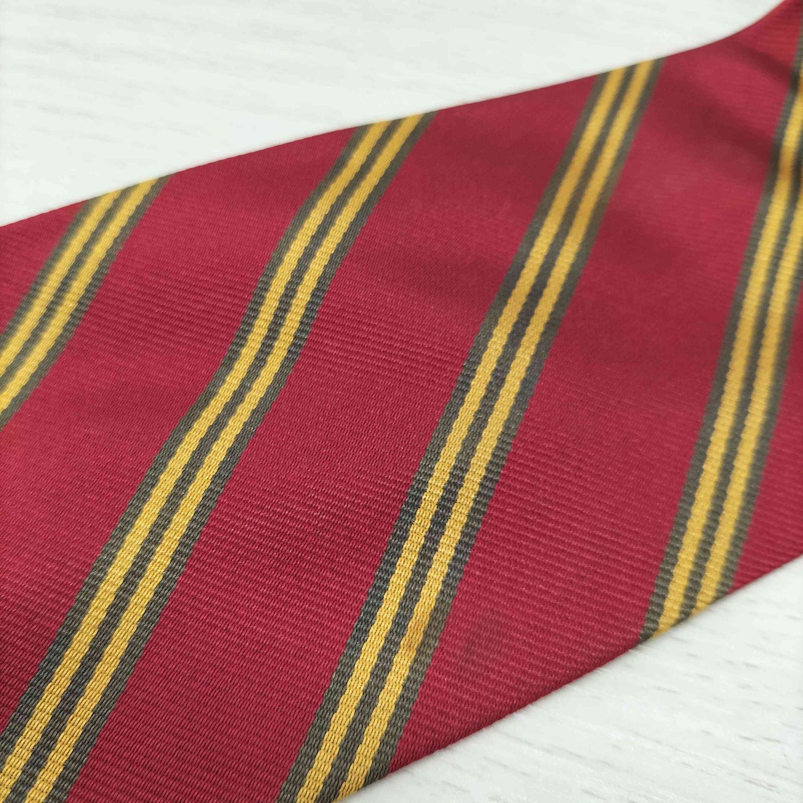 ブルックスブラザーズ　BROOKS BROTHERS　赤　ストライプ　ネクタイ BROOKS BROTHERS｜ブルックスブラザーズのネクタイ（レッド/赤色