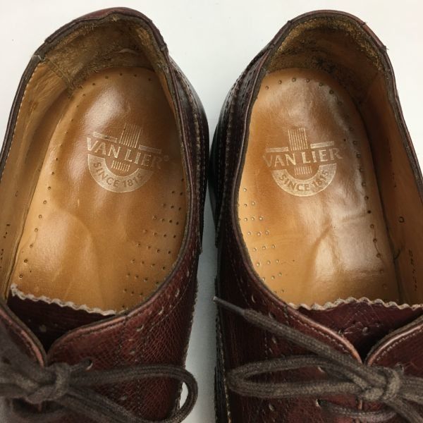 VAN LIER ヴァンライアー【size41 26.5-27.0】希少Vintage 