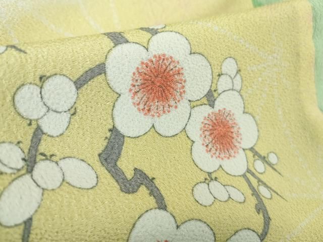 平和屋本店□極上 洗える最高級着物 ＜英＞はなぶさ謹製 小紋 花間道