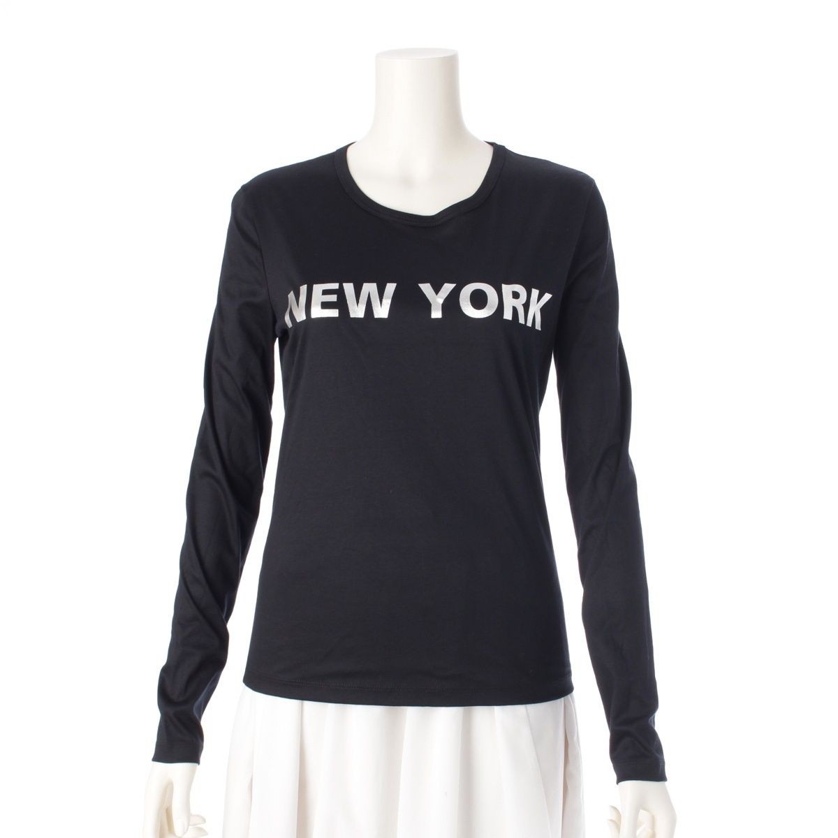 HELMIT LANG ヘルムートラング 長袖 袖デザイン カットソー ヘルムートラング FW02-03 コットン 本人期 NEWYORK L/S TEE