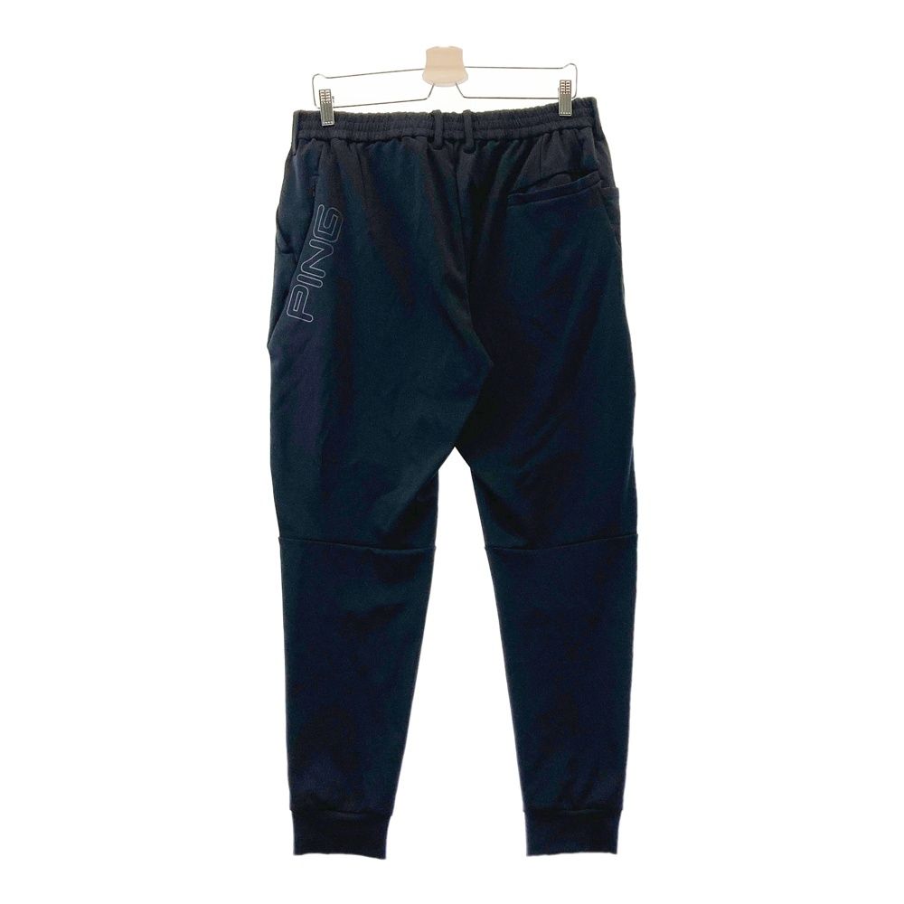 新品　PING ピン　パンツ　ストレッチ　ナイロン　ブラック　ウエストゴム　3L サイズ：3L PING ピン ストレッチ ジョガーパンツ ブラック系