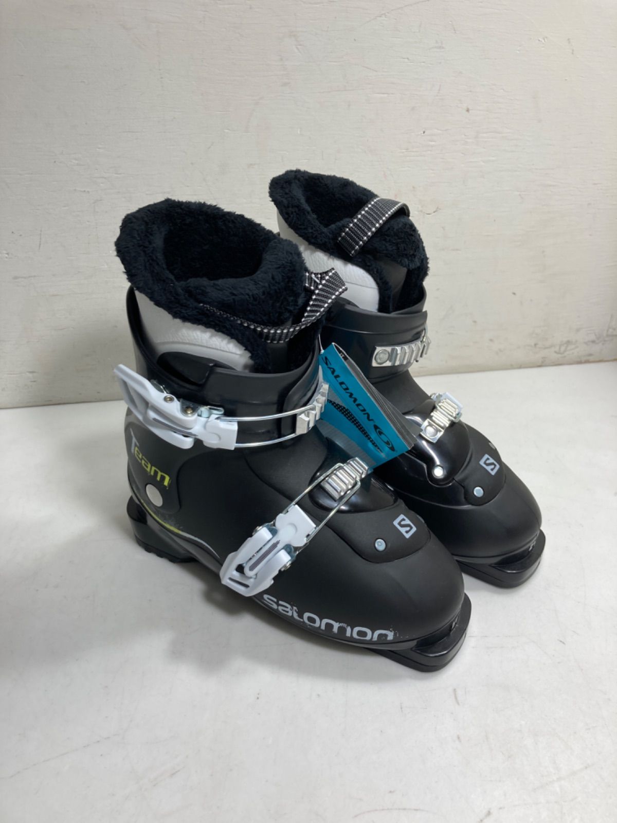 ★新品未使用！　SALOMONサロモン　ジュニア　スキーブーツ　21cm ブラック　1.80kg ★