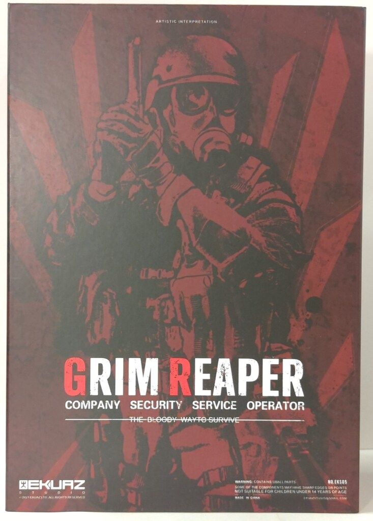EKUAZ STUDIO COLLECTIBLE FIGURE GRIM REAPER 1/6スケール