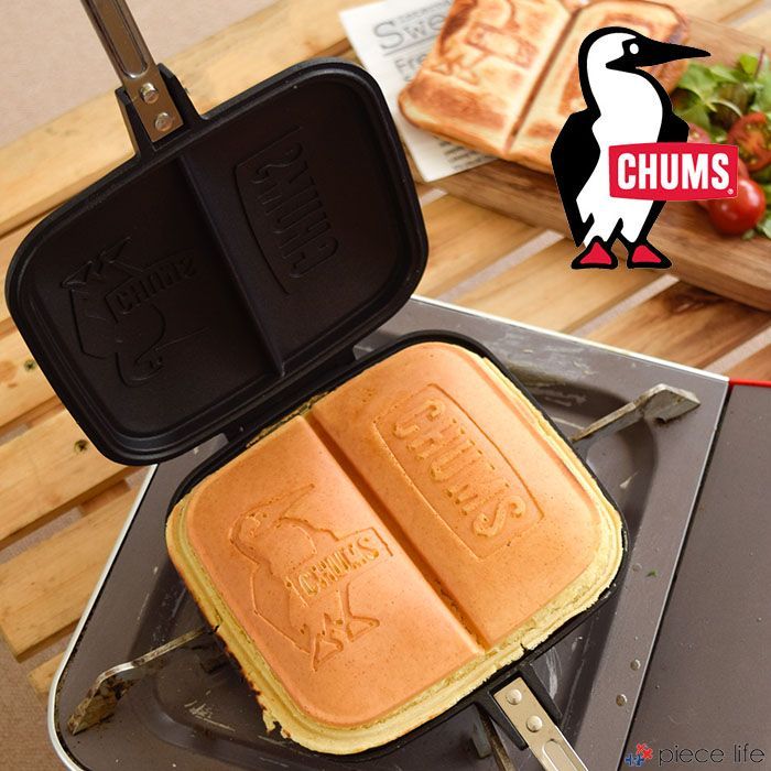 CHUMS チャムス ダブル ホットサンドイッチクッカー キッチン用品 ホットサンドメーカー CH62-1180