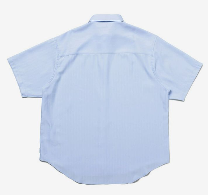 WTAPS REPO 02 SS POLY HERRINGBONE シャツ 231GWDT-SHM04