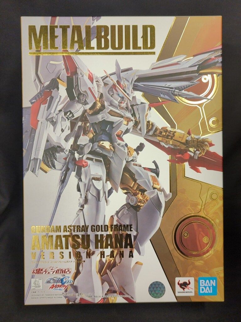 BANDAI SPIRITS METAL BUILD ガンダムアストレイ ゴールドフレーム天ハナ バージョン華 機動戦士ガンダムSEED ASTRAY 天空の皇女