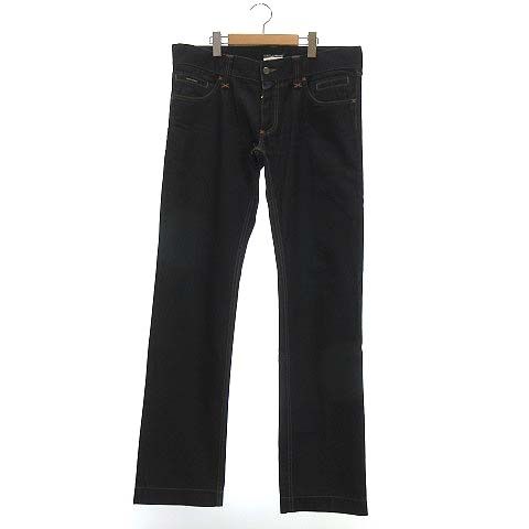 ドルチェu0026ガッバーナ ドルガバ DOLCEu0026GABBANA CLASSIC14 デニム パンツ ジーンズ ストレート 国内正規 ジッパーフライ 52 XL位 青 ブルー GY14