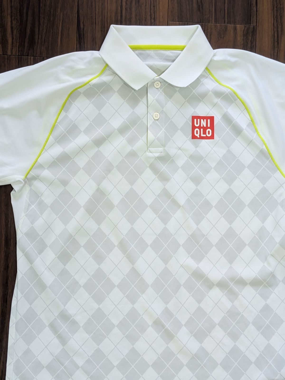 UNIQLO ユニクロ ジョコビッチ着用モデル テニスウェア ポロシャツ M UNIQLO ユニクロ ジョコビッチ着用モデル テニスウェア