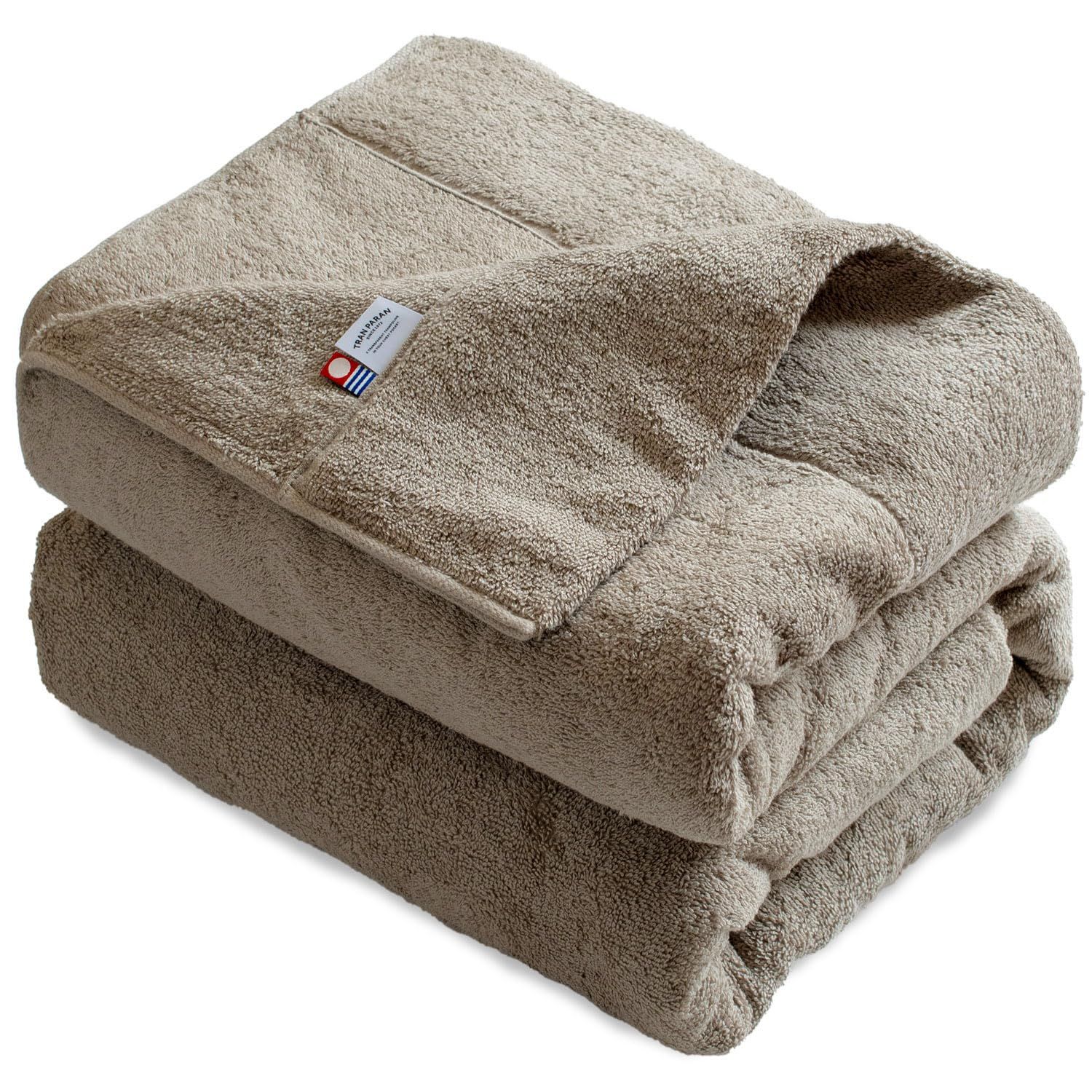 シングル 今治 クーベルチュール 約140×190cm タオルケット 今治タオル トランパラン 綿100％ ベージュ