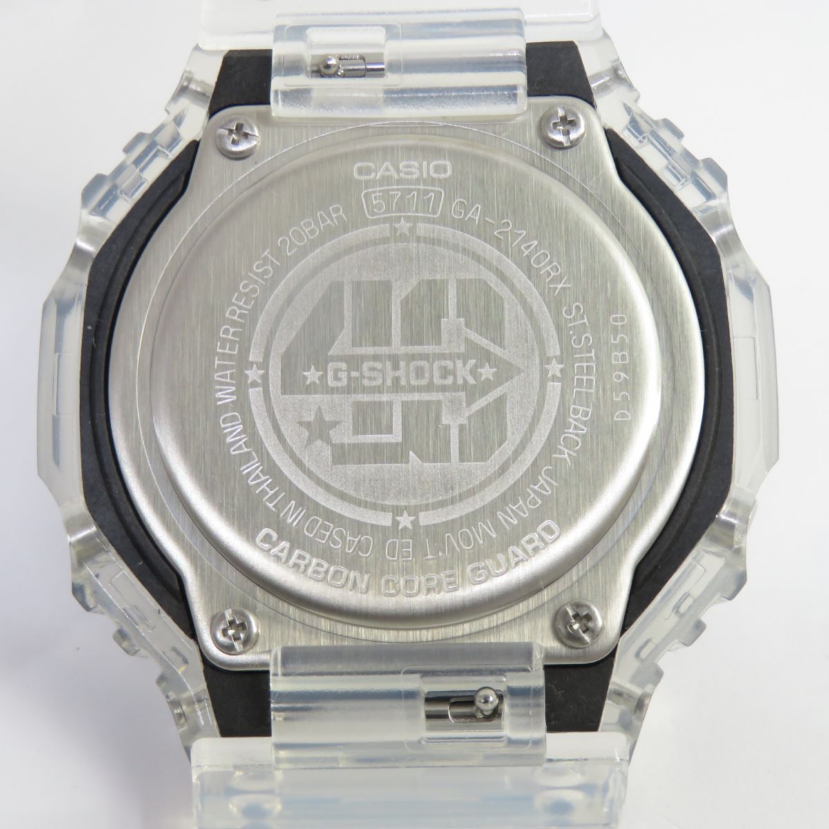 CASIO カシオ G-SHOCK 40th Clear Remix クリアリミックス 40周年限定 
