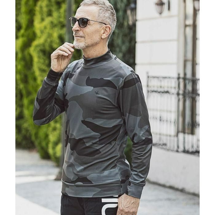 1piu1uguale3 モックネック 1PIU1UGUALE3 GOLF メンズ モックネック | VATOMCE