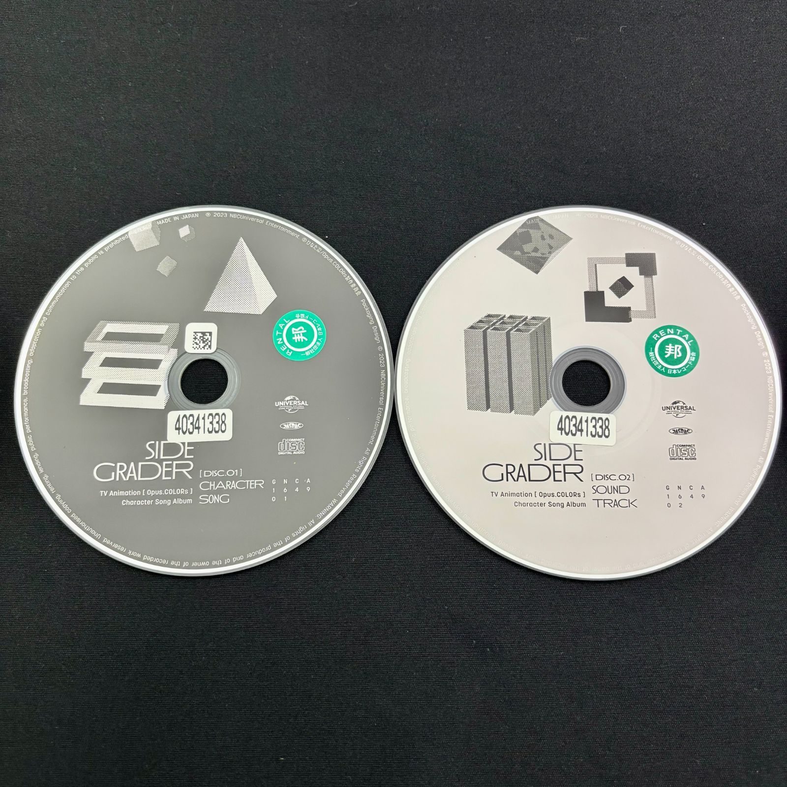 TV Animation [Opus.COLORs] Character Song Album SIDE GRADER／Opus 