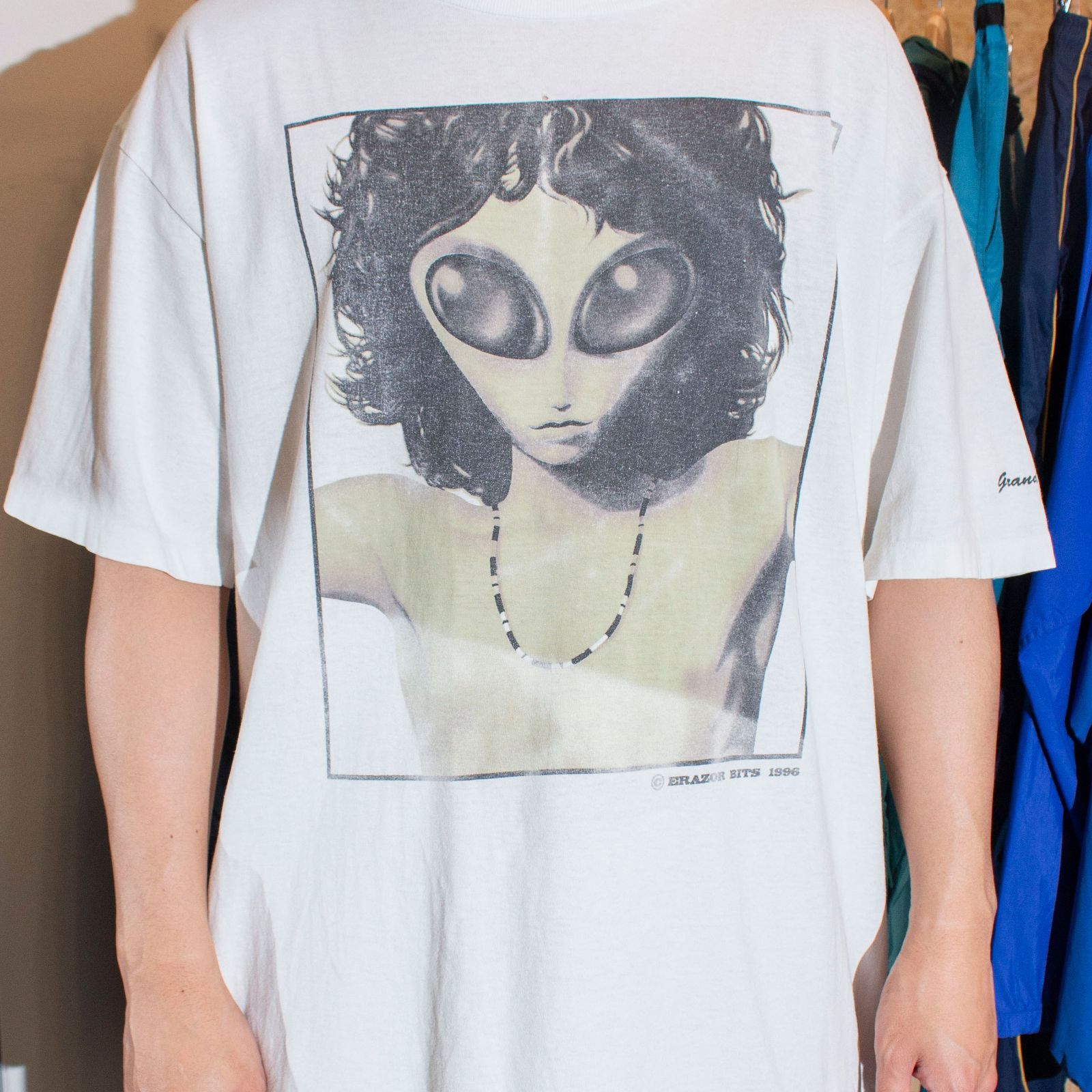 90sヴィンテージ ジムモリソン パロディバンドTシャツ ERAZOR BITS 00