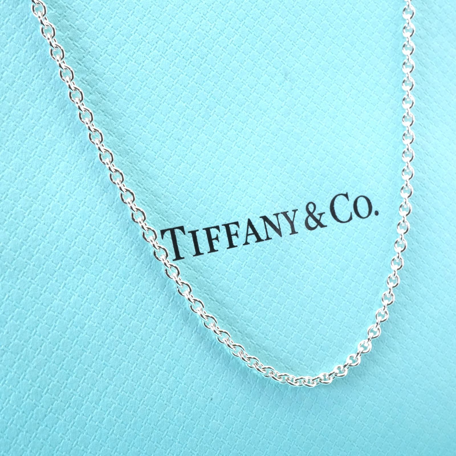 極美品45cm ティファニー 太め チェーン ネックレス /25-1012S - メルカリ