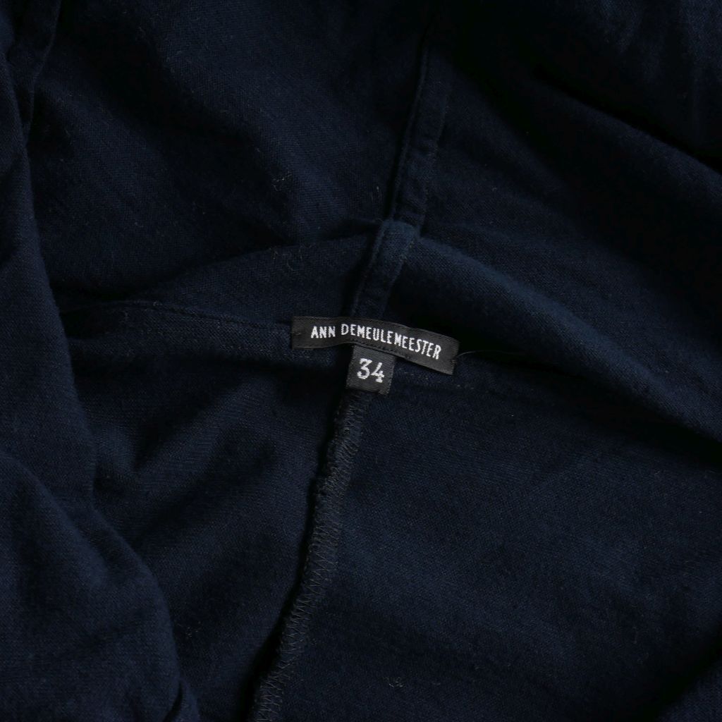 アンドゥムルメステール ANN DEMEULEMEESTER クロップド フード