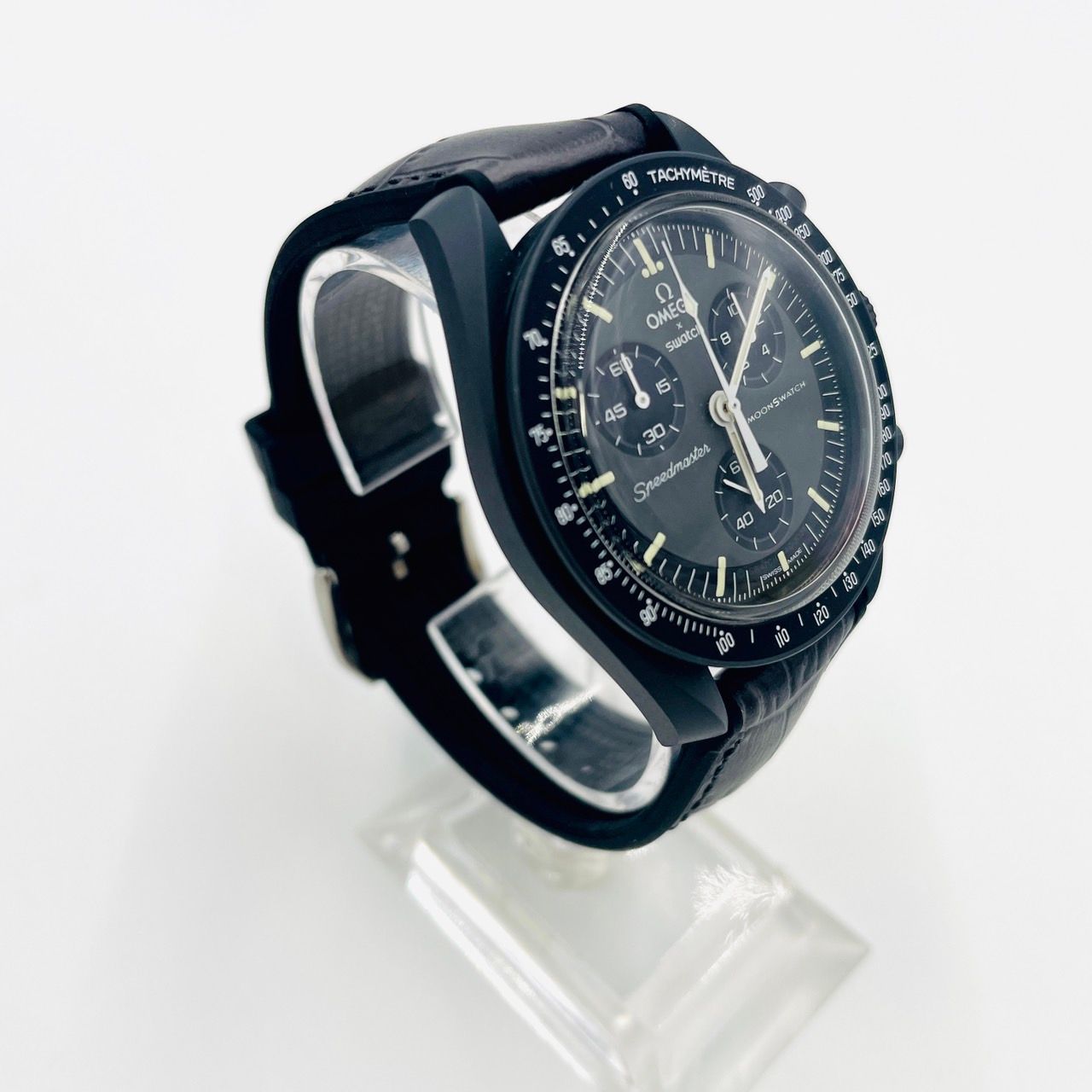 オメガ×スウォッチ OMEGA×Swatch バイオセラミック グレー ムーン