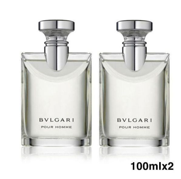 新品未開封 100ml✖️2本セット ブルガリ プールオム ET/SP/100ml