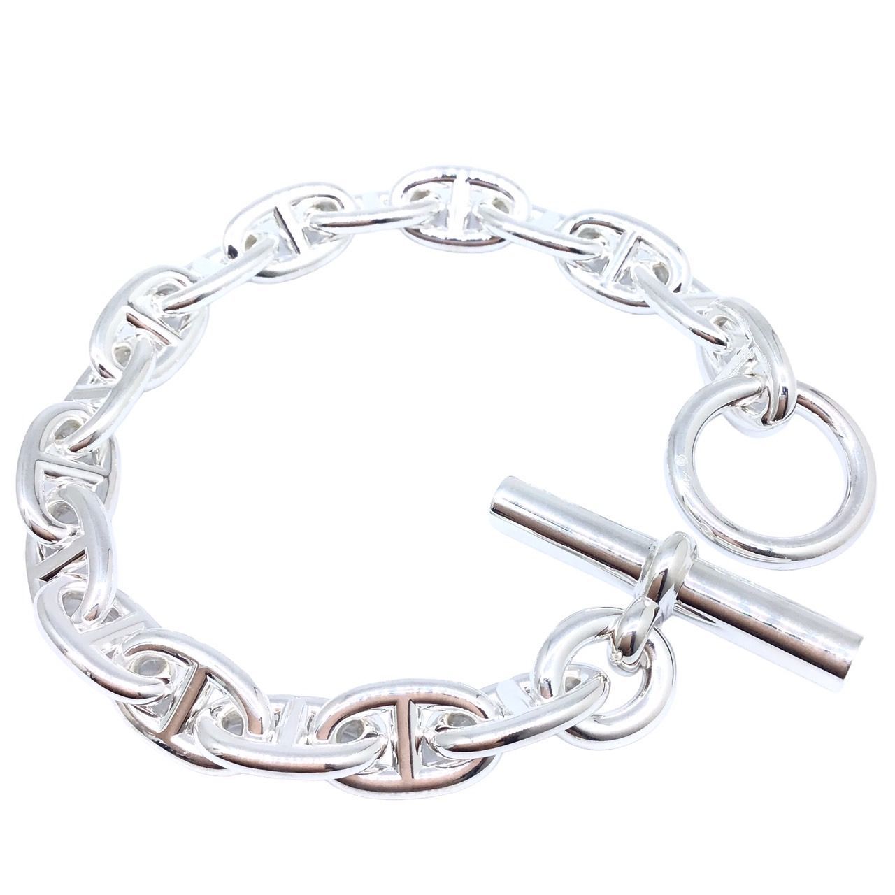 HERMES エルメス シェーヌダンクルMM 17コマ SV925 シルバー