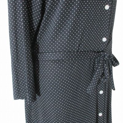 アニエスベー agnes b. 美品 ワンピース ドット カットソー 長袖