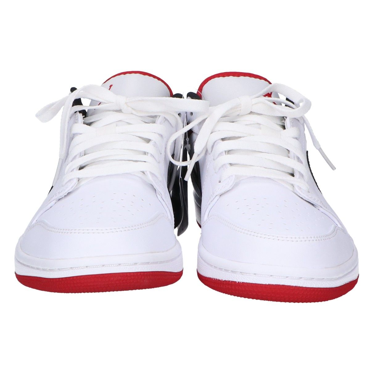 NIKE AIR JORDAN 1 LOW 553558 118 新品未使用 JORDAN BRAND AIR JORDAN 1 LOW WHITE/GYM RED-BLACK 21SU-I