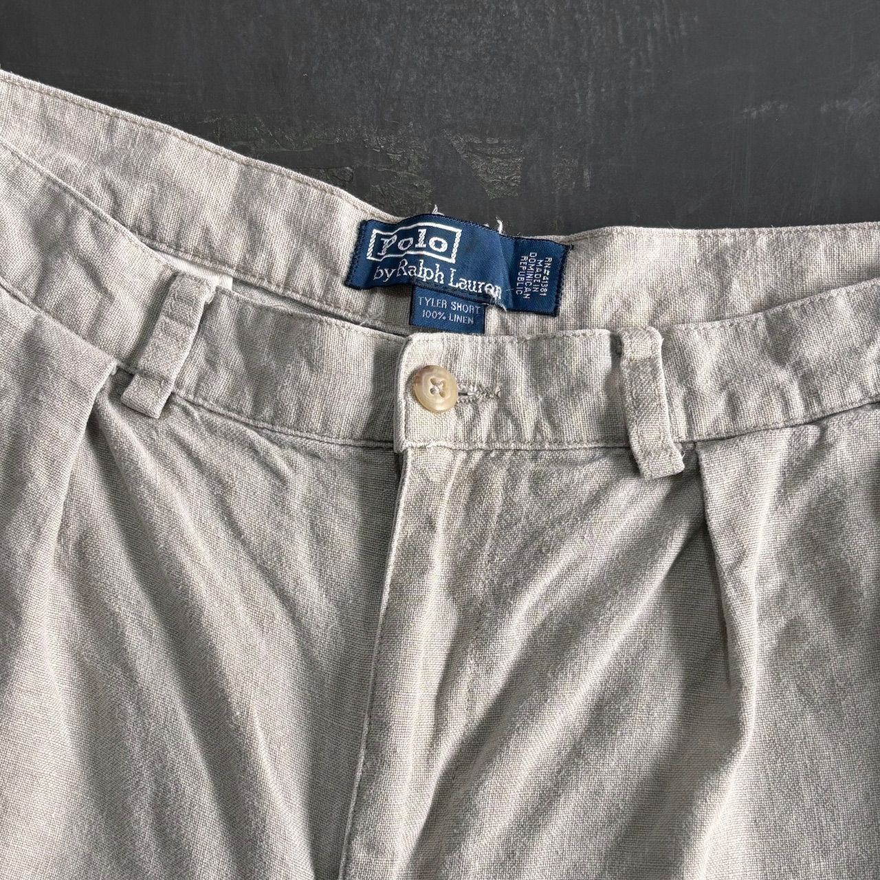 90s Polo by Ralph Lauren TYLER SHORT リネン
