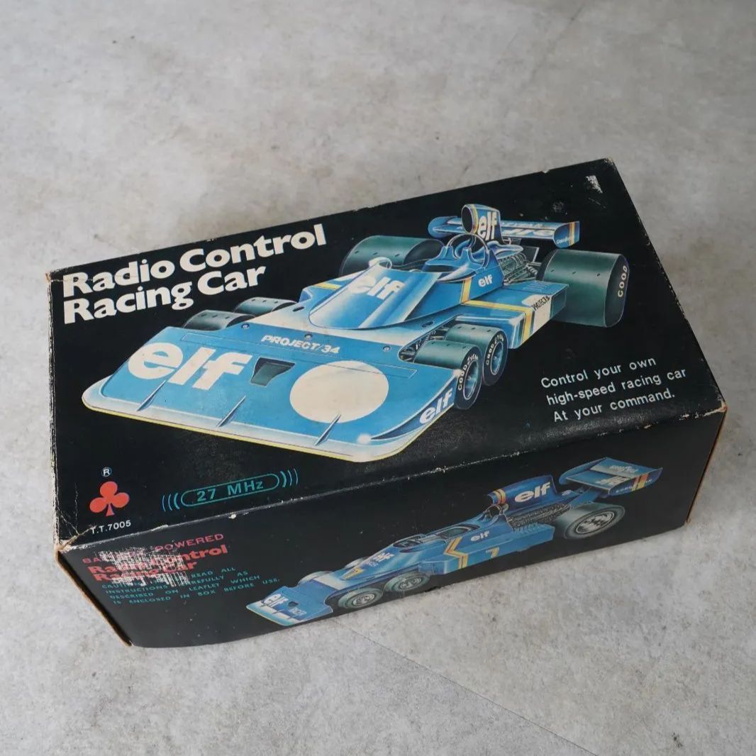 動作確認済】Radio Control Racing Car／ELF×Goodyear仕様 Tyrrell P34