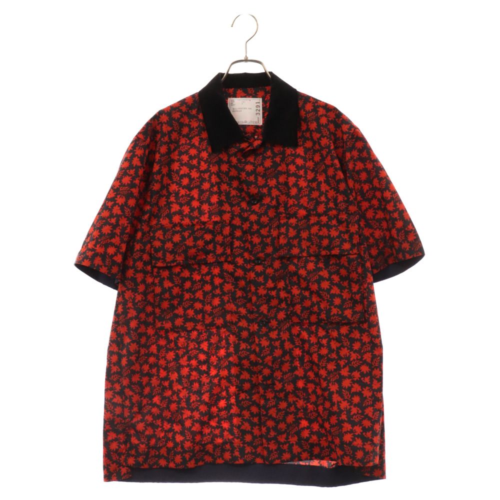 sacai(サカイ) ロゴプリントTシャツ19-002S 19-002S ブラック