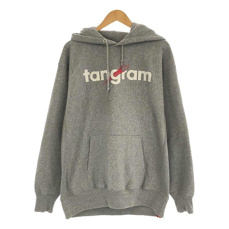 TANGRAM / タングラム | × CLUBHAUS クラブハウスコラボ ロゴプリント フーディ プルオーバーパーカー | XL | メンズ