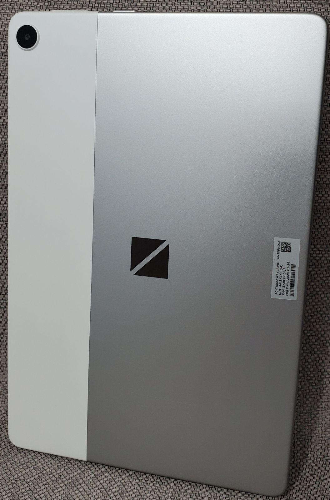 LAVIE Tab 10FHD3 PC-T1055EAS NEC T10 - プラチナグレー Android