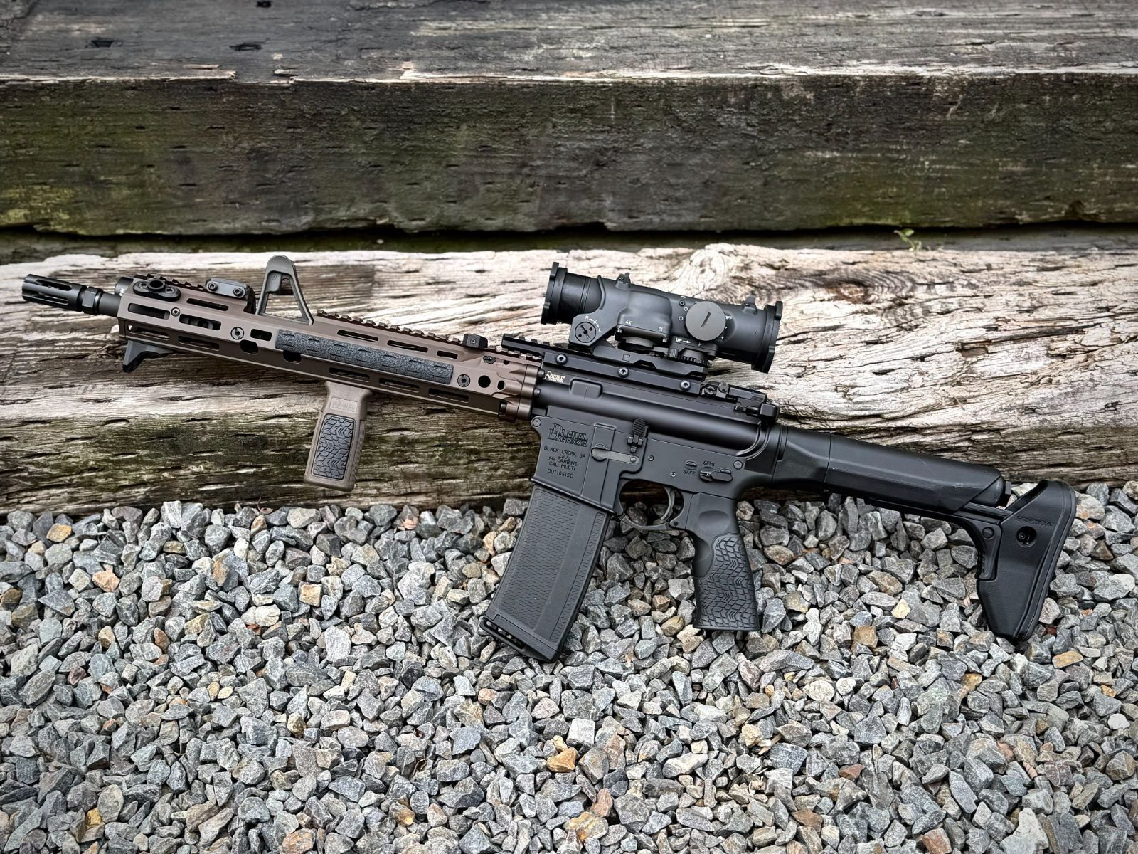 DANIEL DEFENSEタイプ MK18 RISIII Rail Interface System3 M-LOK