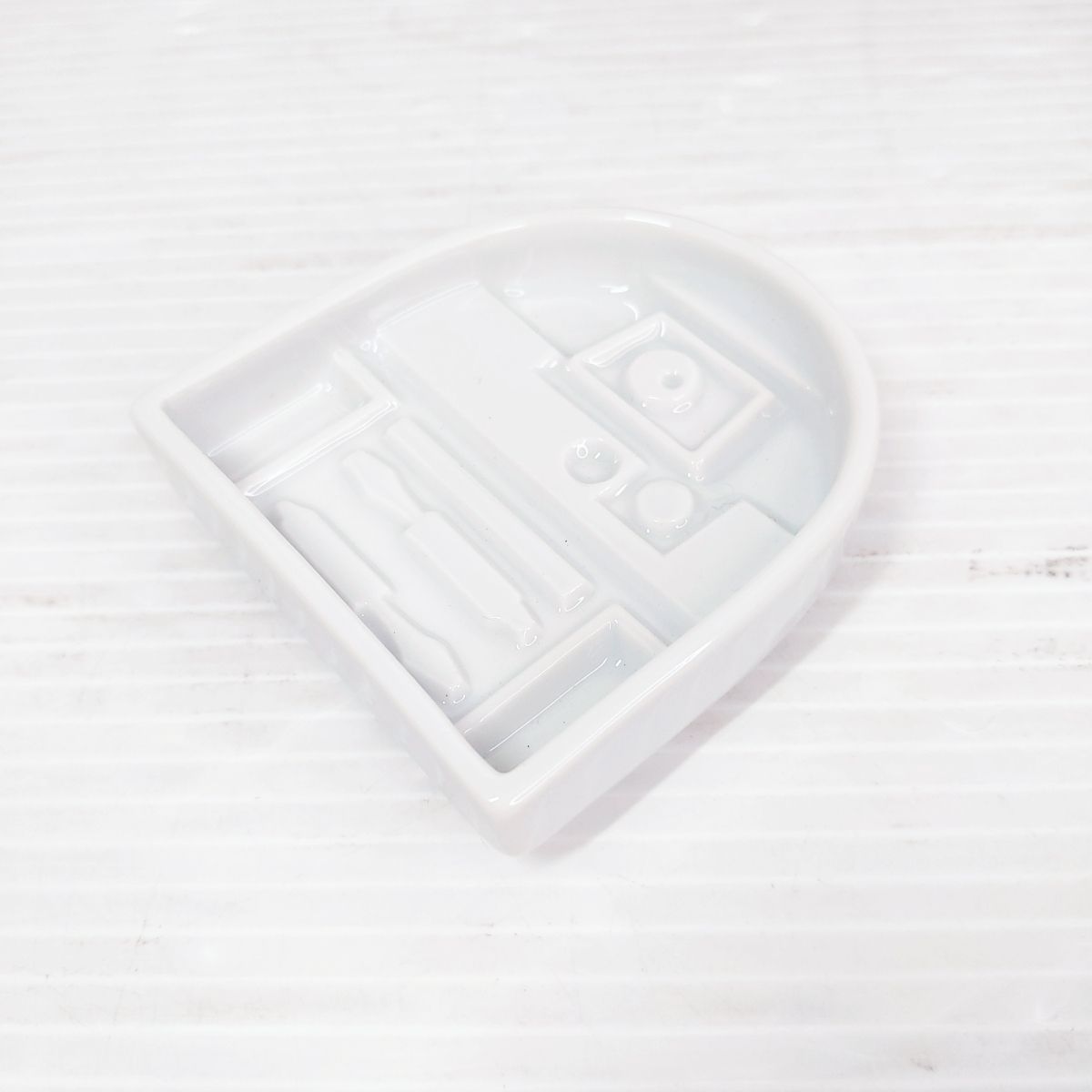 未使用品】STAR WARS SOY SAUCE DISH スターウォーズ醤油皿 有田焼〇YR