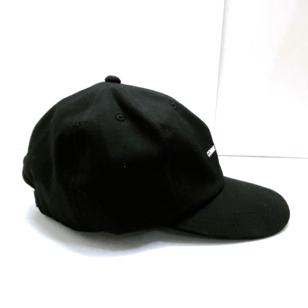 コムデギャルソンオム ロゴキャップ ブラック ブラック 新品