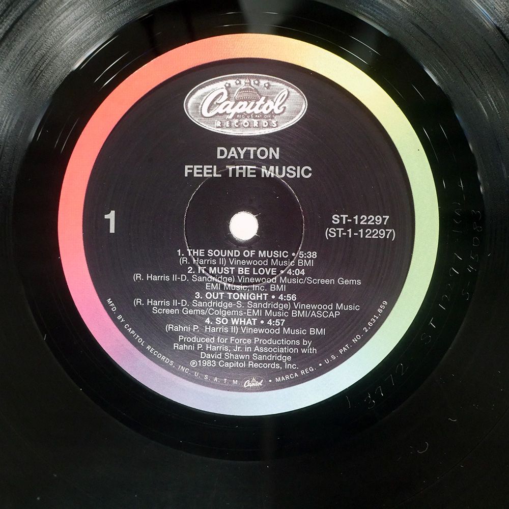 US盤 DAYTON/FEEL THE MUSIC/CAPITOL ST12297 LP - メルカリ