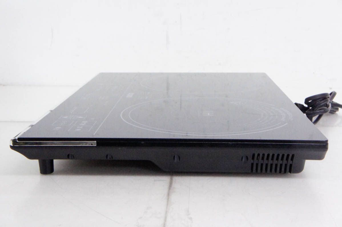 生活家電 【】山善YAMAZEN IHクッキングヒーター 2口IH調理器 IHW-S1460G