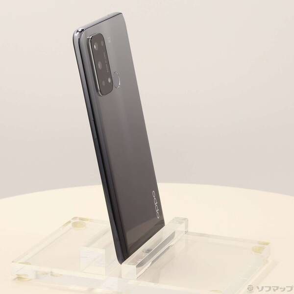 OPPO - 良品中古 SIMフリー OPPO Reno5 A シルバーブラック M444 OPPO OPPO Reno5 A (eSIM対応版) ワイモバイル [シルバー