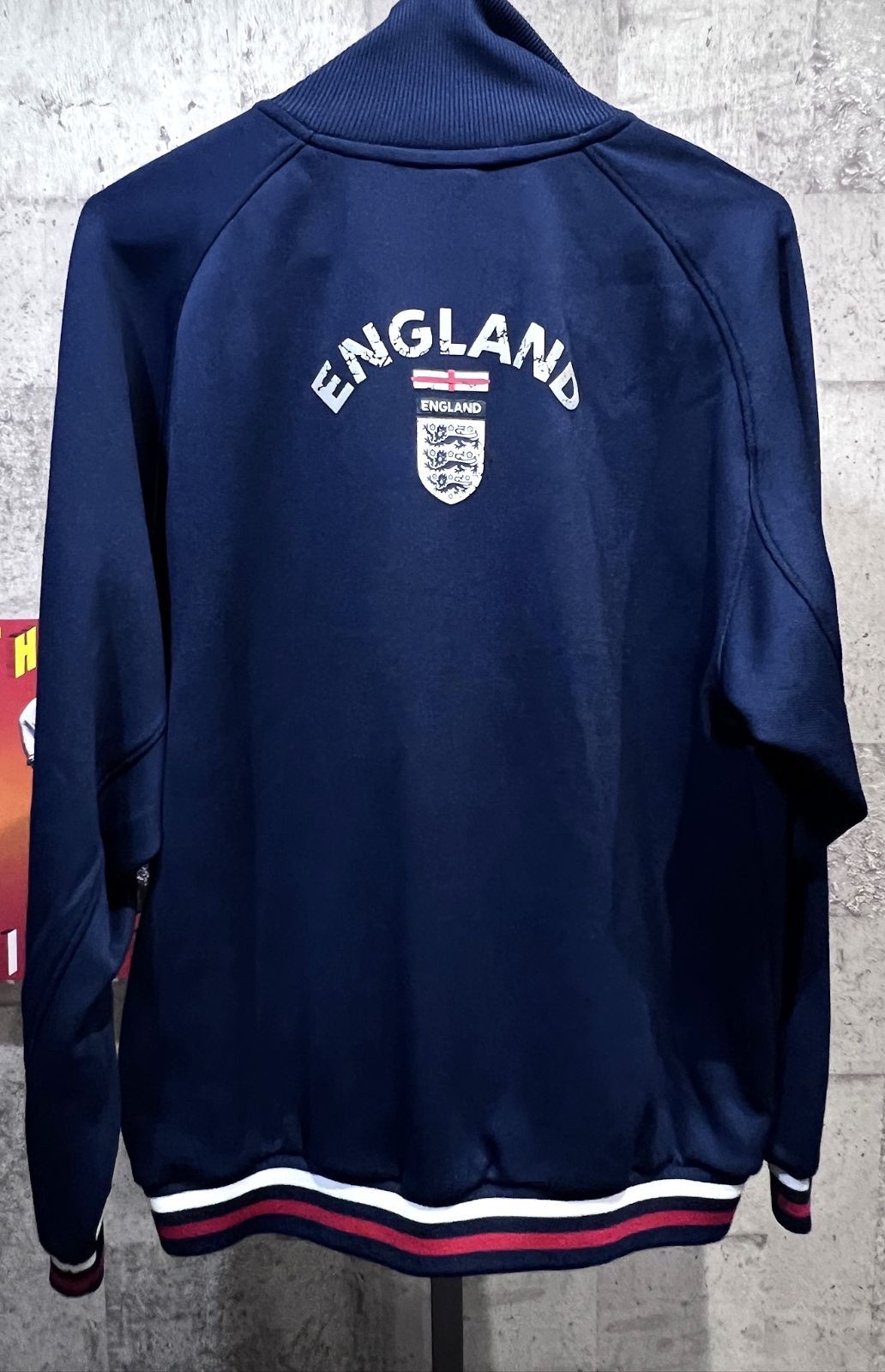 00s アンブロ イングランド代表 サッカー トラックジャケット ジャージ M 00s アンブロ イングランド代表 サッカー トラックジャケット