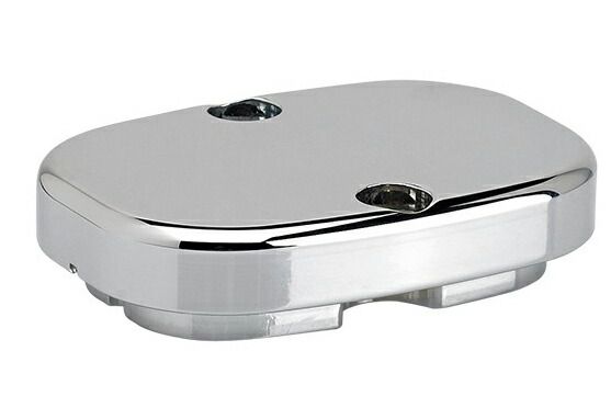 リアマスターシリンダーカバー SMOOTH クローム 2008年以降ツーリング