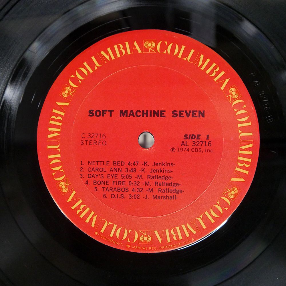 米 US盤 SOFT MACHINE/SEVEN/COLUMBIA C32716 LP - メルカリ