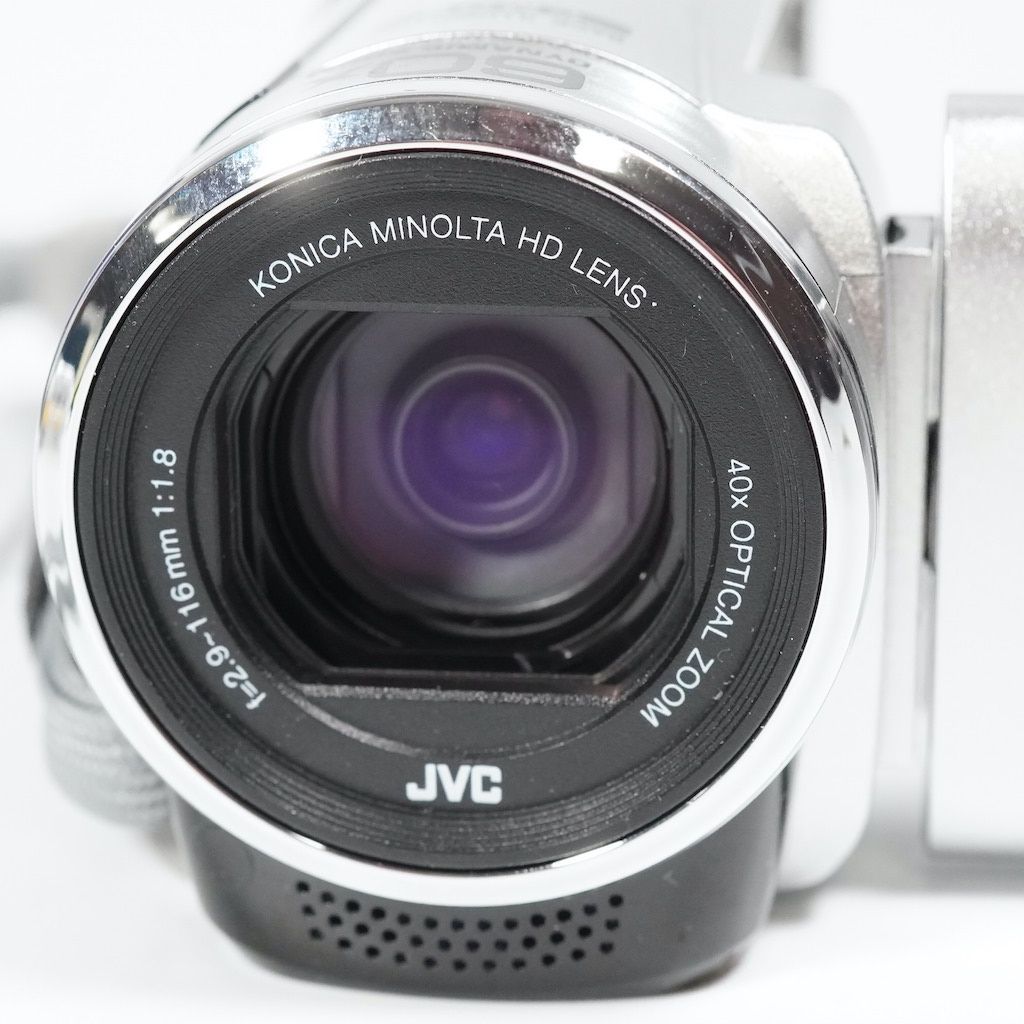 JVC Victor Everio GZ-HM199-S シルバー 元箱 動作OK 1週間保証 /9929