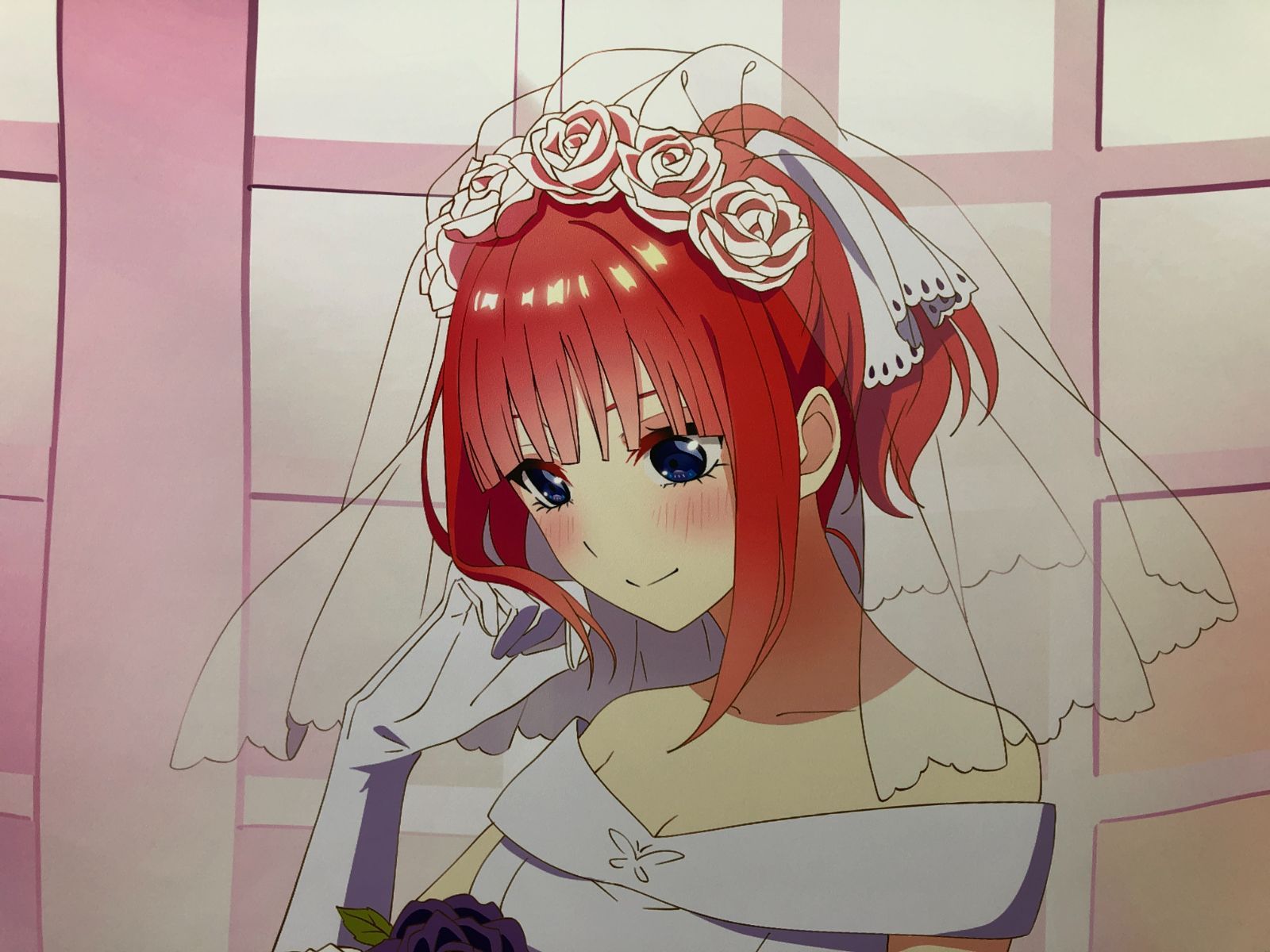 小牧店】五等分の花嫁 中野二乃 特大タペストリー ドレス【721-2367