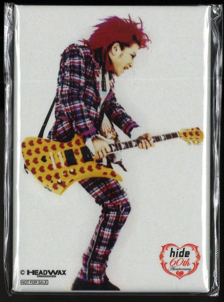 匿名配送　hide メモリアルフォトフレーム ◆イエローハート◆ 保障できる 匿名配送 hide メモリアルフォトフレーム ◇イエロー