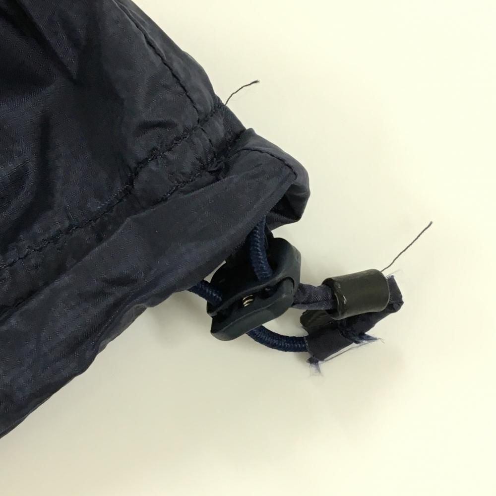 パーリーゲイツ 半袖ブルゾン ネイビー×ライトブルー×オレンジ ハーフ