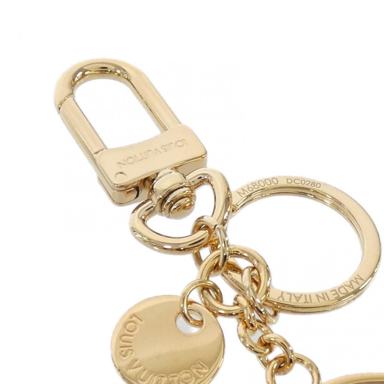 ルイヴィトン バッグチャーム LVサークル M68000 キーリング 国内即発