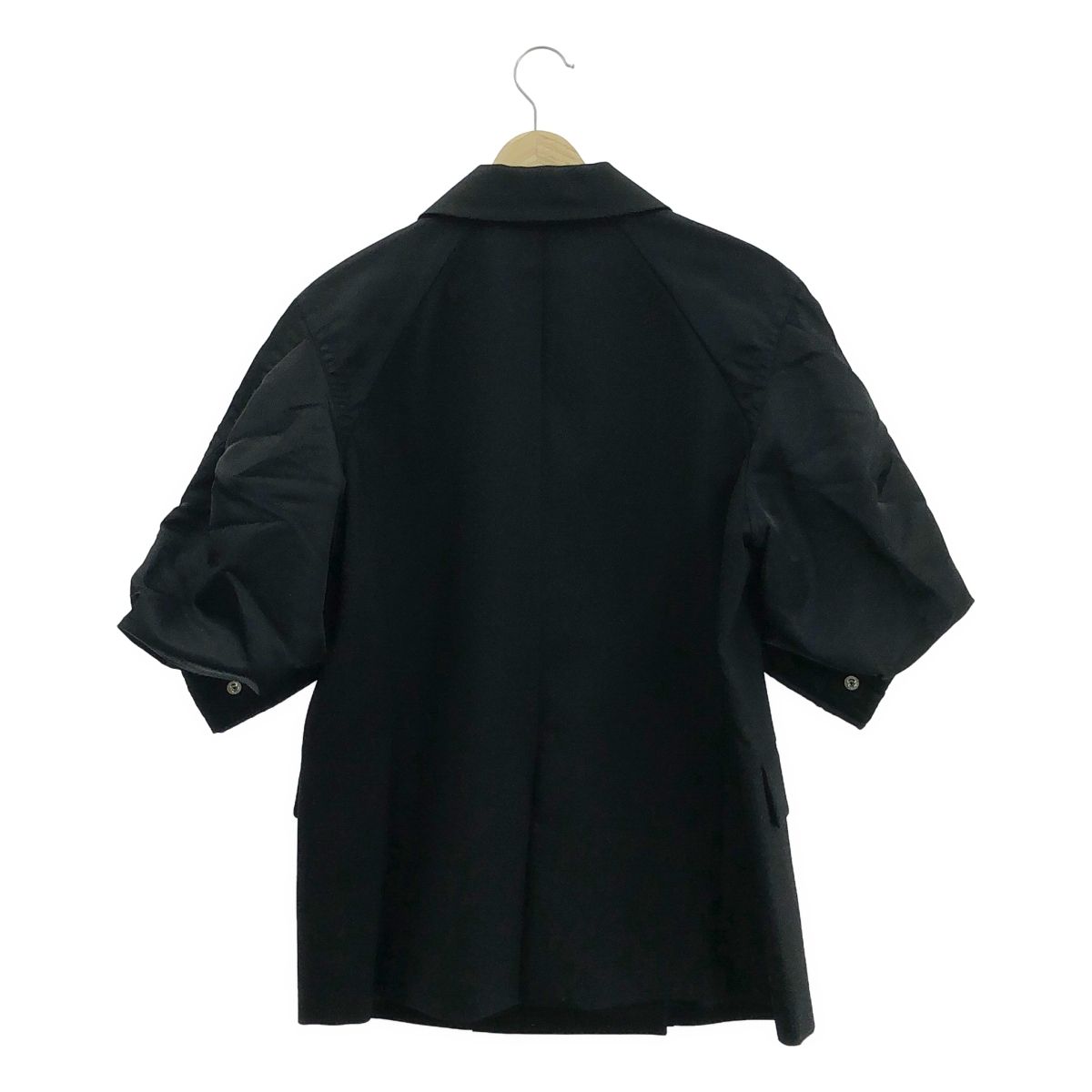 ジャケット・アウター sacai 22aw Nylon Twill Mix Blouson Black sacai Nylon Twill Mix Blouson