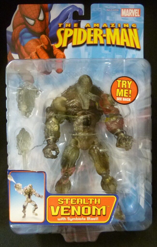 TOYBIZ ACTION FIGURE STEALTH VENOM 6インチ