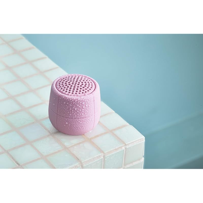  LEXON レクソン MINO X 3 W浮遊Bluetoothスピーカー 防水IPX 7 USB C充電 ハンズフリー通話 自撮りボタン レッドドット デザイン賞受賞 LA 120 P 9 ソフトピンク 0 スピーカー スピーカー ウーファー