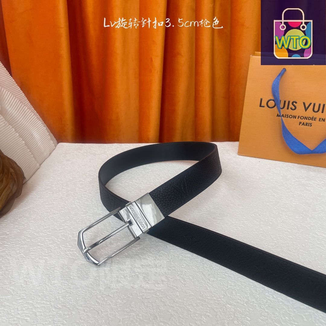 Louis Vuitton レザー ストラップ ベルト ルイ・ヴィトンの新作ベルト - バックルとストラップを自由に
